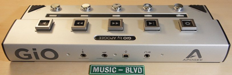 Apogee GiO USB Guitar Interface and Controller (Mac)