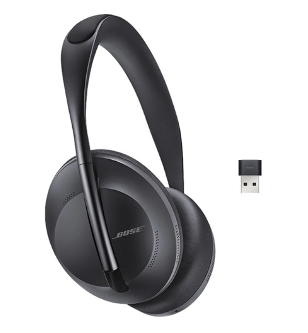 Bose Professional Headphones 700 UC Noise-Canceling Bluetooth Headphones with USB Bluetooth Module