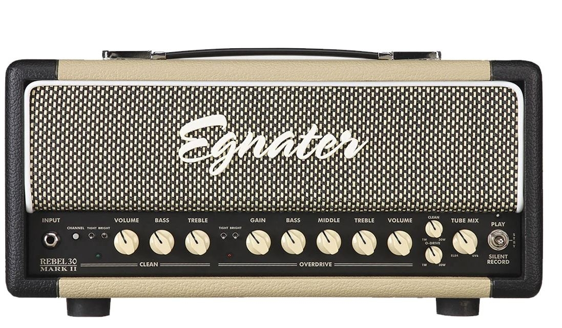 Egnater Rebel-30 Mark II 30 Watts Two-Channel Tube Head