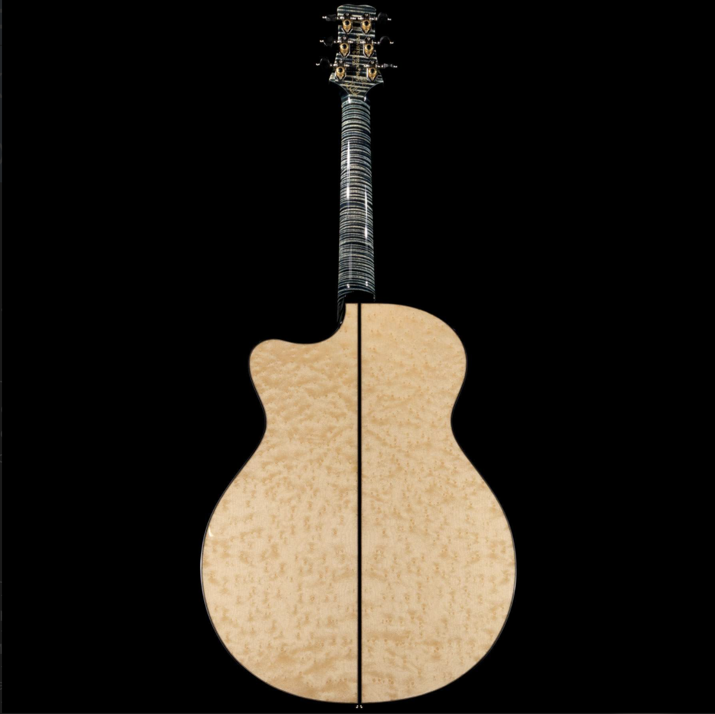 PRS Private Stock 8665 Angelus Birdseye Maple Top and Back Faded Whale Blue Neck and Sides