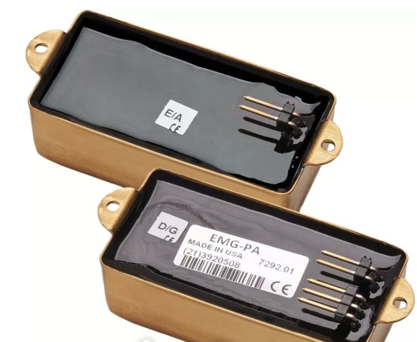 EMG Pachyderm Gold Les Claypool Signature 4-string P Bass Pickup Set