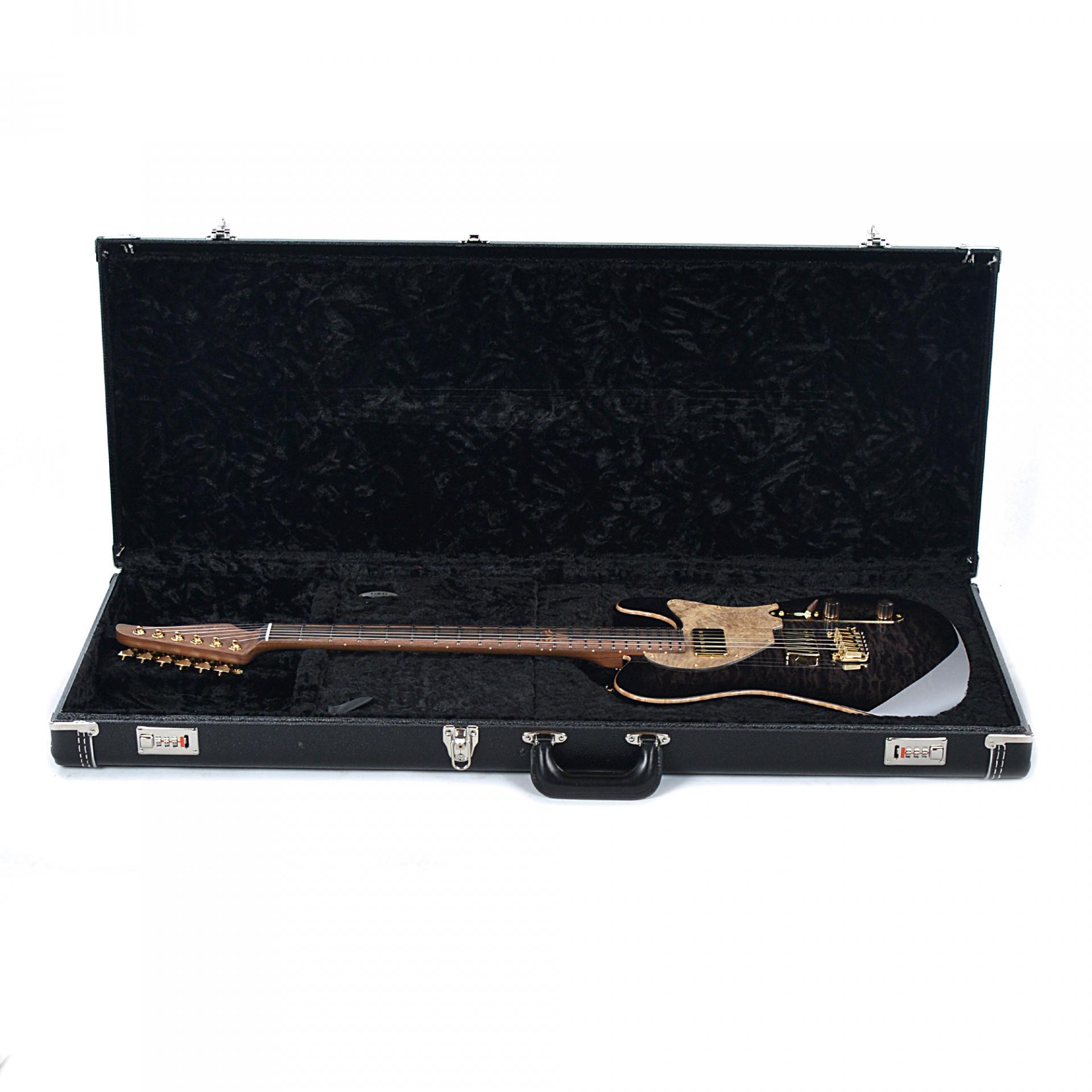 Suhr Custom Classic T Quilt Maple Trans Black Burst (Serial #29731)