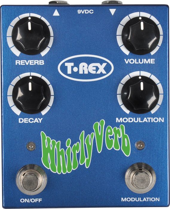 T-Rex Engineering Whirly Verb Reverb Guitar Effects Pedal