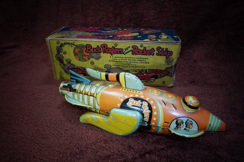 Marx Buck Roger Spaceship Tin Toy