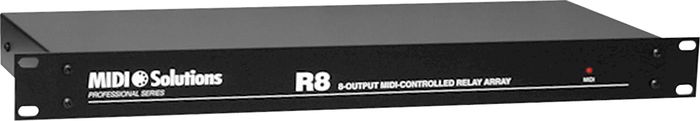 MIDI Solutions R8 8-Output MIDI Controlled Relay Array