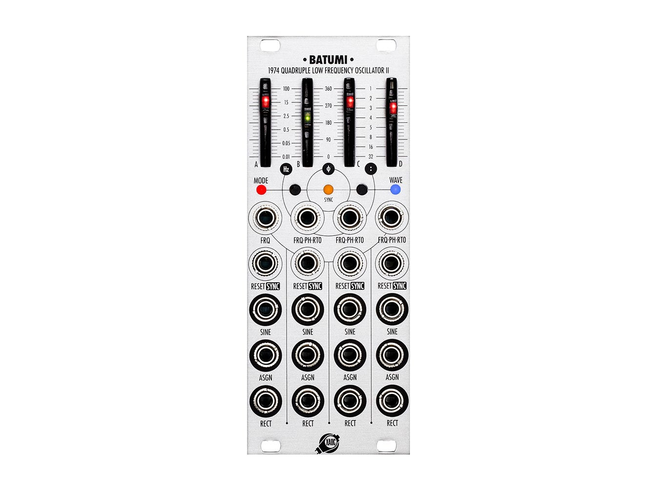 XAOC Devices Batumi II 1974 Quadruple Low Frequency Oscillator