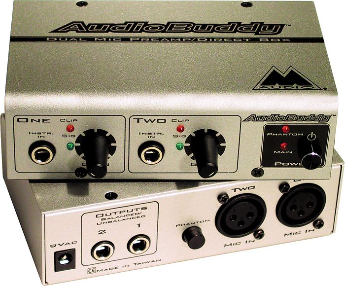 M-Audio Audio Buddy 2-Channel Preamp