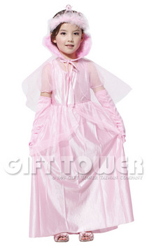 ชุดนางฟ้าสีชมพูสำหรับแฟนซีเด็ก Pink Fairy มี ขนาด XL