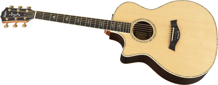 Taylor 2012 914ce-L Rosewood/Spruce Grand Auditorium Left-Handed Acoustic-Electric Guitar Natural