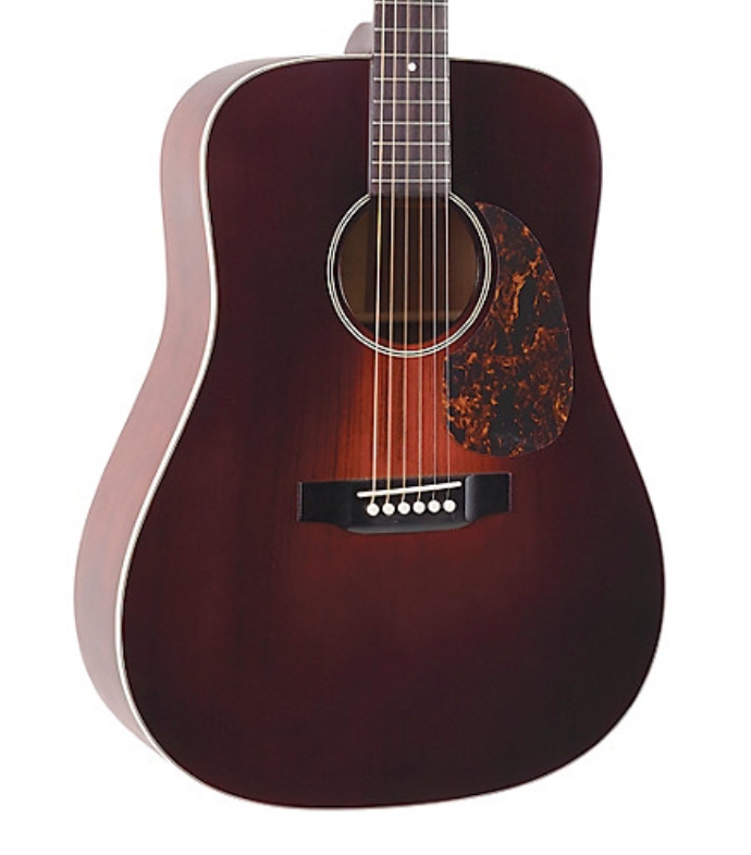 Recording King RDS-11-FE3-TBR Series 11 Dreadnought Acoustic-Electric with Fishman Sonitone Pickup Brown Burst