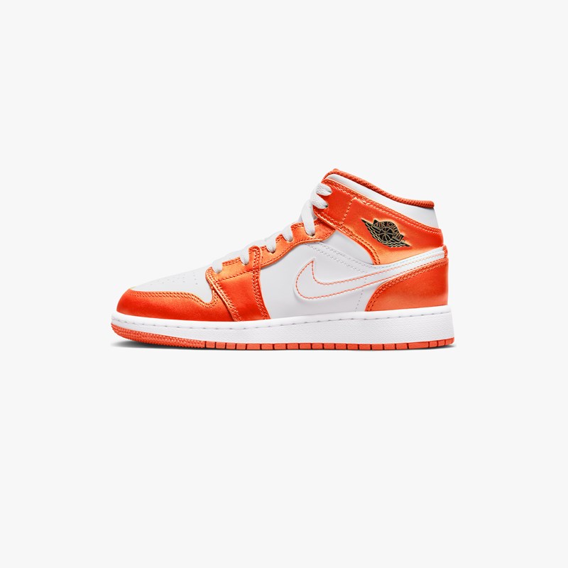 Nike Air Jordan 1 Mid SE GS 'Electro Orange'