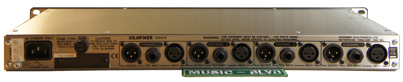 Drawmer DS404 Quad Noise Gate