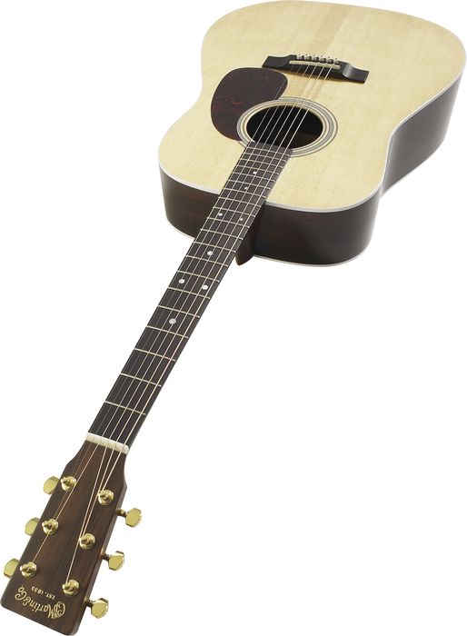 Martin Mmv Solid Top Dreadnought Rosewood/Sitka Acoustic Guitar Natural