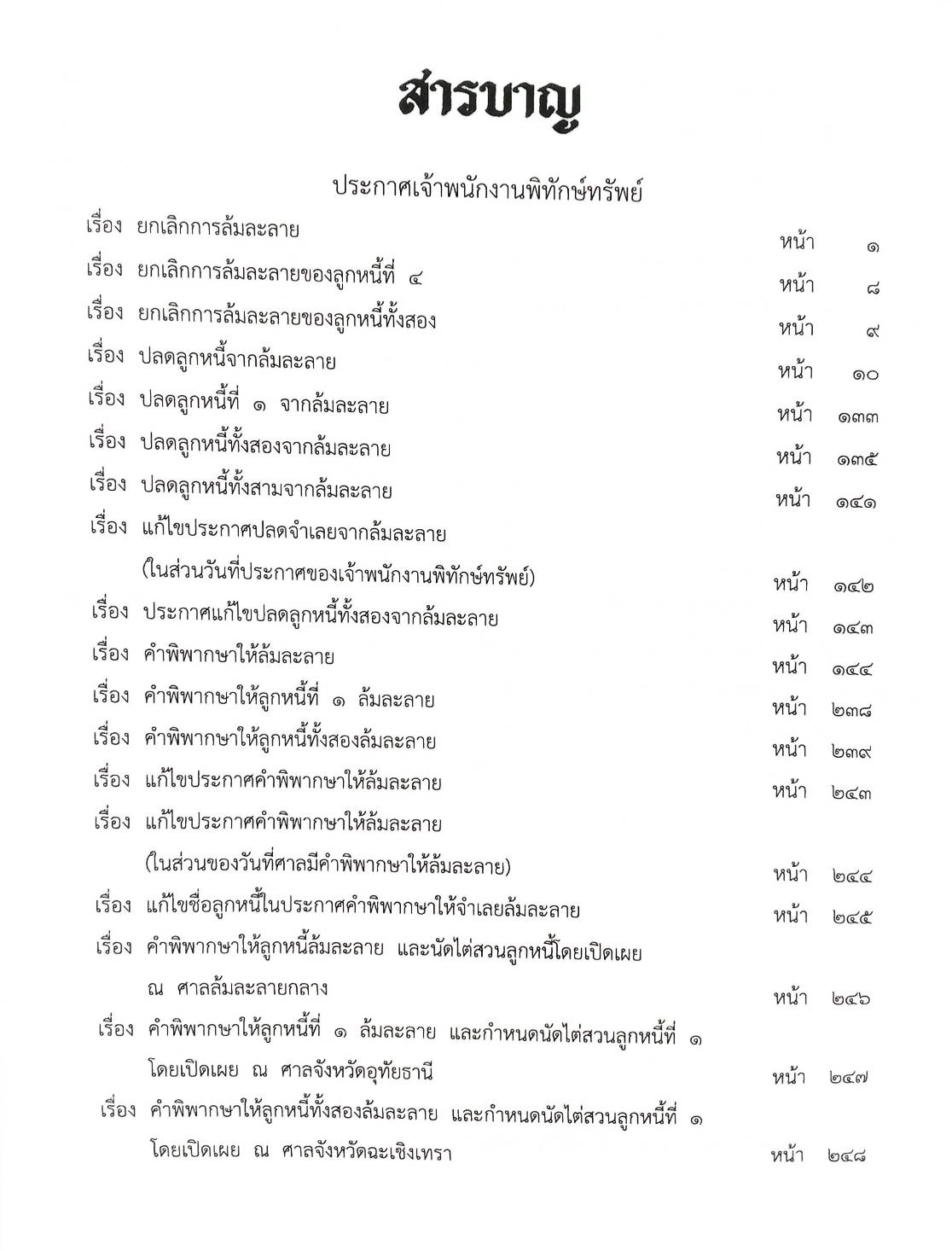 กฎหมายออกใหม่ ตอนที่ 11/66 26 ประกาศเจ้าพนักงานพิทักษ์ทรัพย์