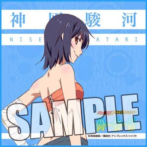ผ้าเช็ดหน้า Nisemonogatari Suruga Kanbaru (แท้)