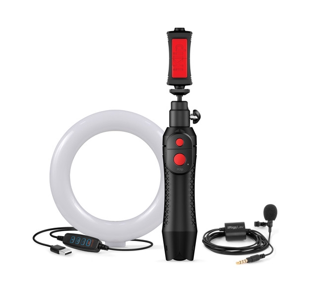 IK Multimedia iRig Video Creator Bundle All-in-One Streaming Setup for Smartphones