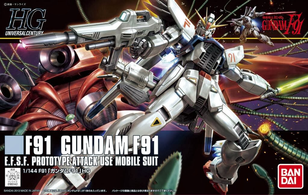 HGUC 1/144 167 Gundam F91