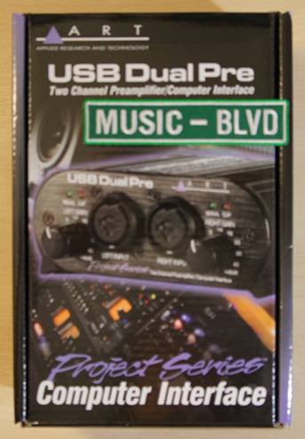 ART USB DUAL PRE 2CH PREAMP W/USB
