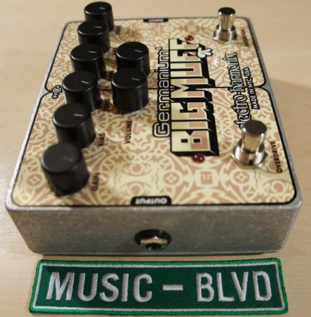 Electro-Harmonix Germanium 4 Big Muff Pi Overdrive and Distortion Guitar Effects Pedal