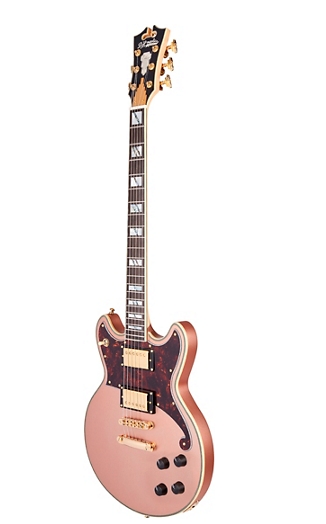 D Angelico Deluxe Series Brighton Limited-Edition Solidbody Electric Guitar with USA Seymour Duncan Humbuckers and Stopbar Tailpiece