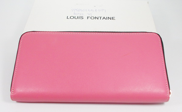 กระเป๋าสตางค์ LOUIS FONTAINE ชมพู-ดำ ใหม่ แท้