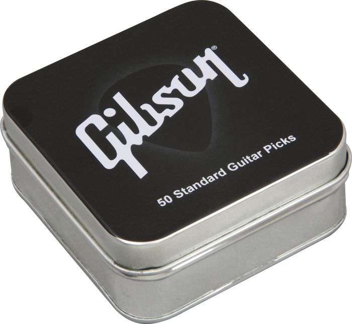 Gibson Guitar Pick Tin - 50 Standard Picks