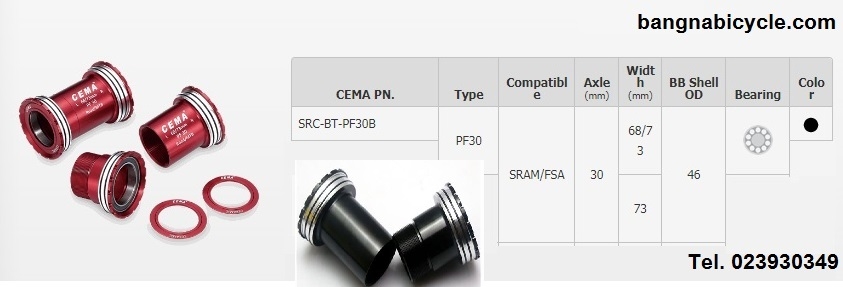กะโหลก CEMA เซรามิค Pressfit 30