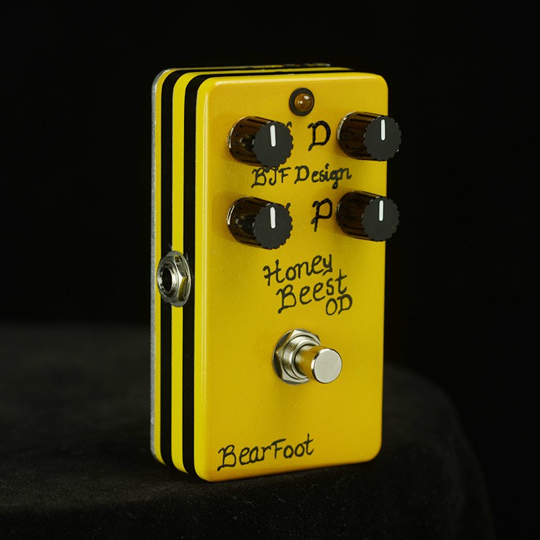 BearFoot Honey Beest OD オーバードライブ Bearfoot fx Honey Beest OD - YouTube