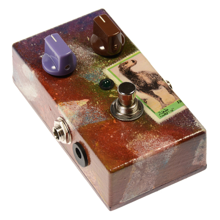 JAM PEDALS DYNA-SSOR COMPRESSOR/SUSTAINER CUSTOM SHOP SPLATTER STAMP