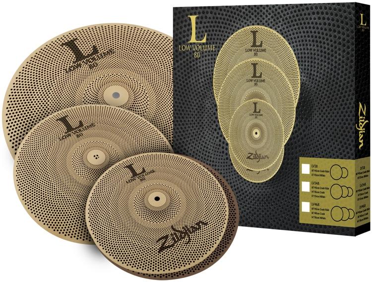 Zildjian L80 Series LV348 Low Volume Cymbal Box Set