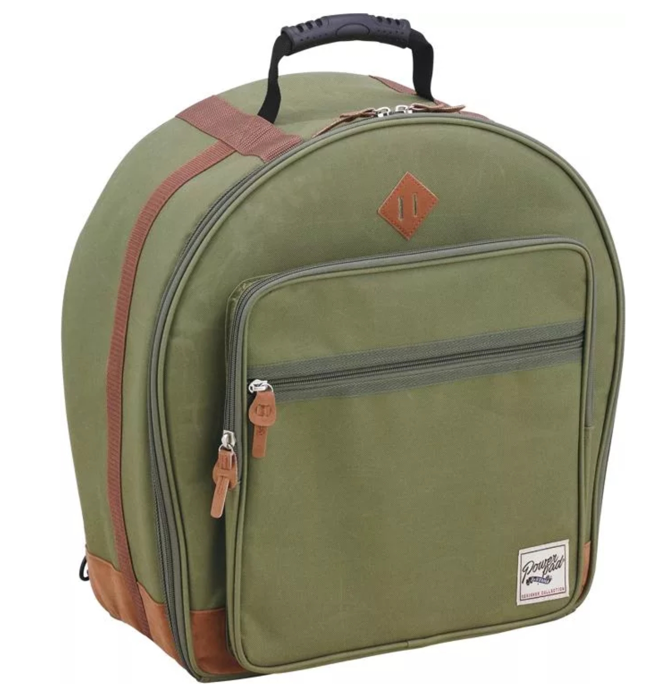 Tama Powerpad Designer Snare Drum Bag - 6.5-inches x 14-inches - Moss Green