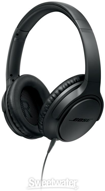 Bose SoundTrue Around-ear Headphones II - Charcoal Black, Apple