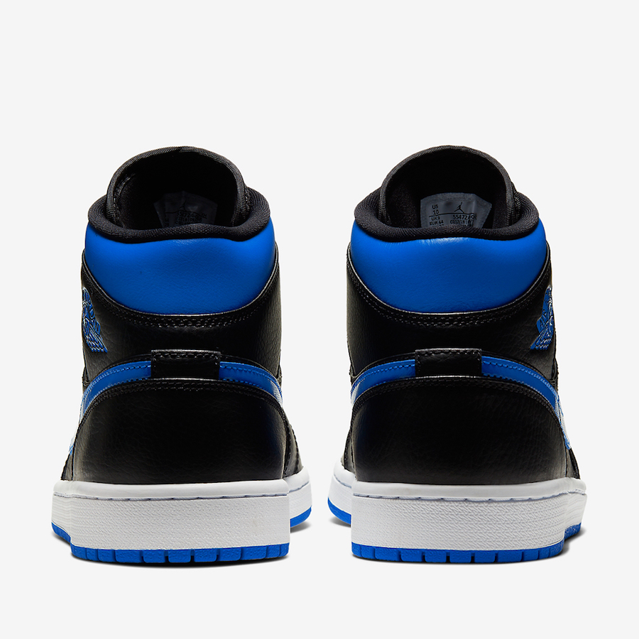 Nike Air Jordan 1 Mid Royal Black Blue