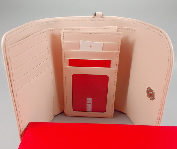 กระเป๋าสตางค์ ELLE เบจ-โอรส ใหม่ แท้