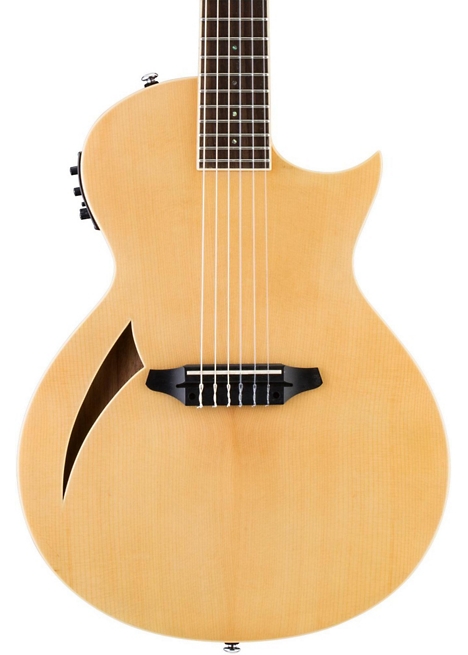ESP LTD TL-6N Thinline Nylon String Acoustic-Electric Guitar - Natural