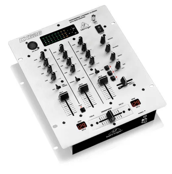 Behringer Pro Mixer DX626 3-channel DJ Mixer