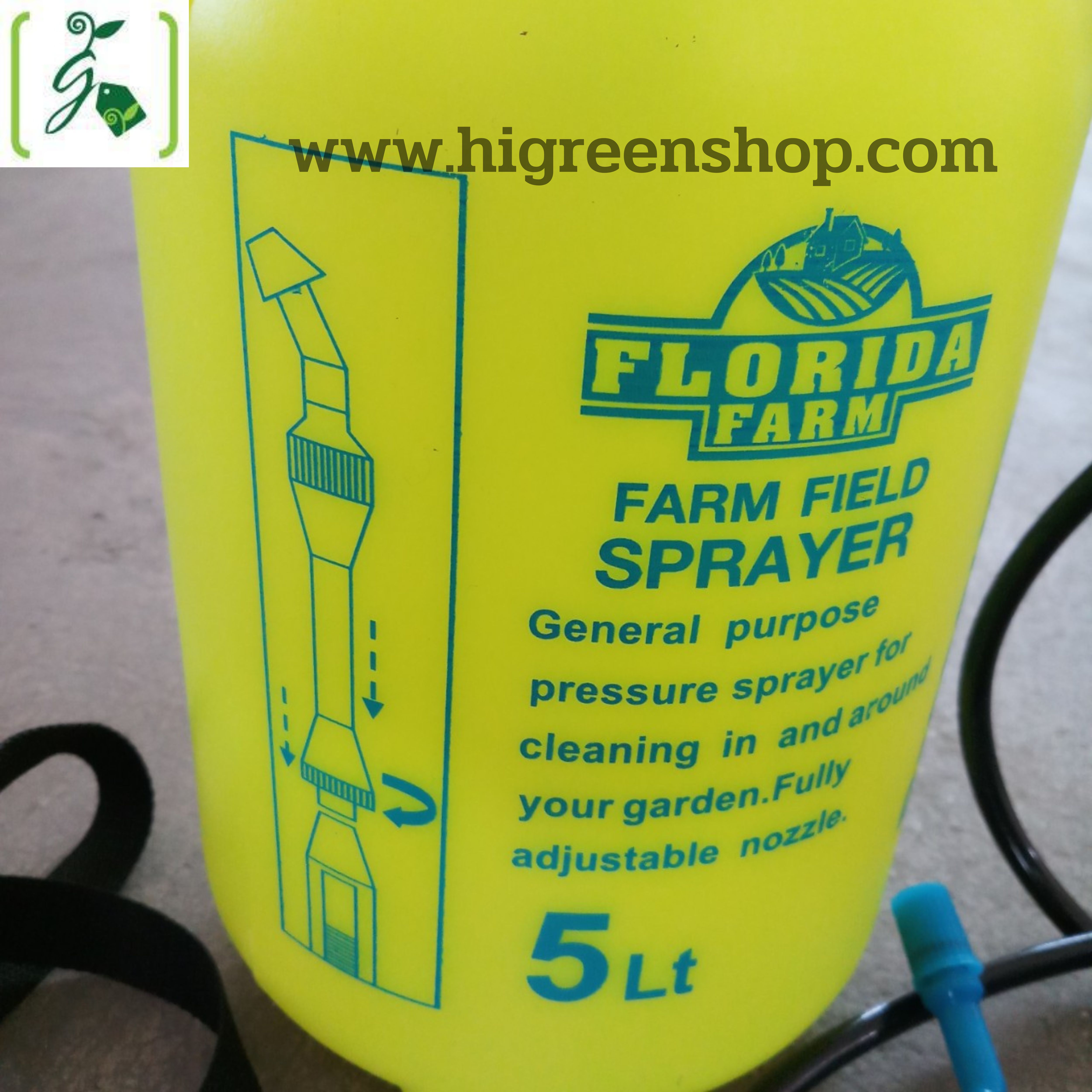 กระบอกฉีดน้ำแบบอัดลม ขนาด 5 ลิตร