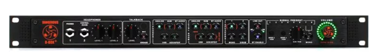Dangerous Music D-BOX+ Monitor Controller & Summing Mixer