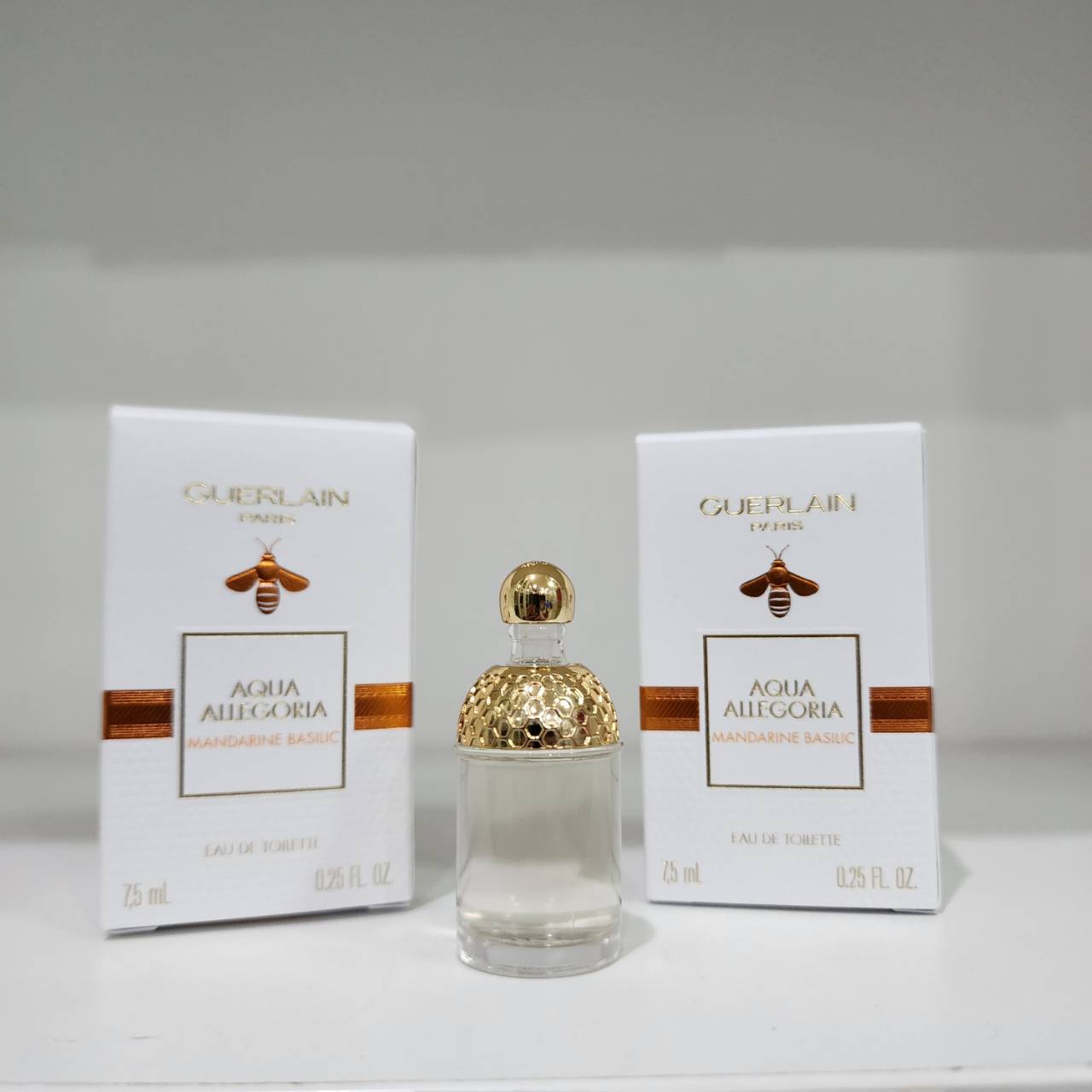 น้ำหอมจิ๋วมินิ Guerlain Aqua Allegoria Mandarine Basilic EDT 7.5 ml (แบบแต้ม) ( Mini Perfume น้ำหอมขนาดพกพา)