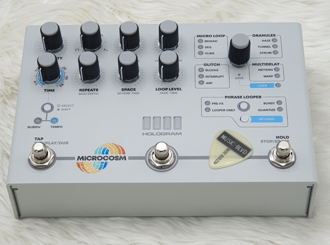 Microcosm Hologram electronics / Another Choice of Matte Black Colorway