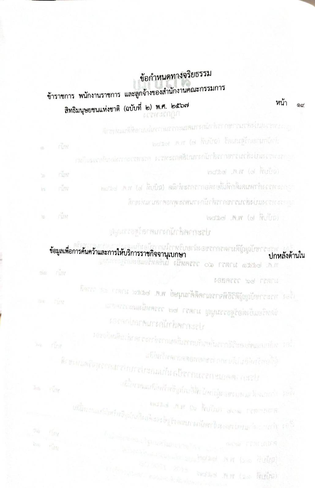กฎหมายใหม่ปี 2567 ตอนที่ 31 4 กฎกระทรวง 5 ประกาศ ข้อกำหนดทางจริยธรรม 2
