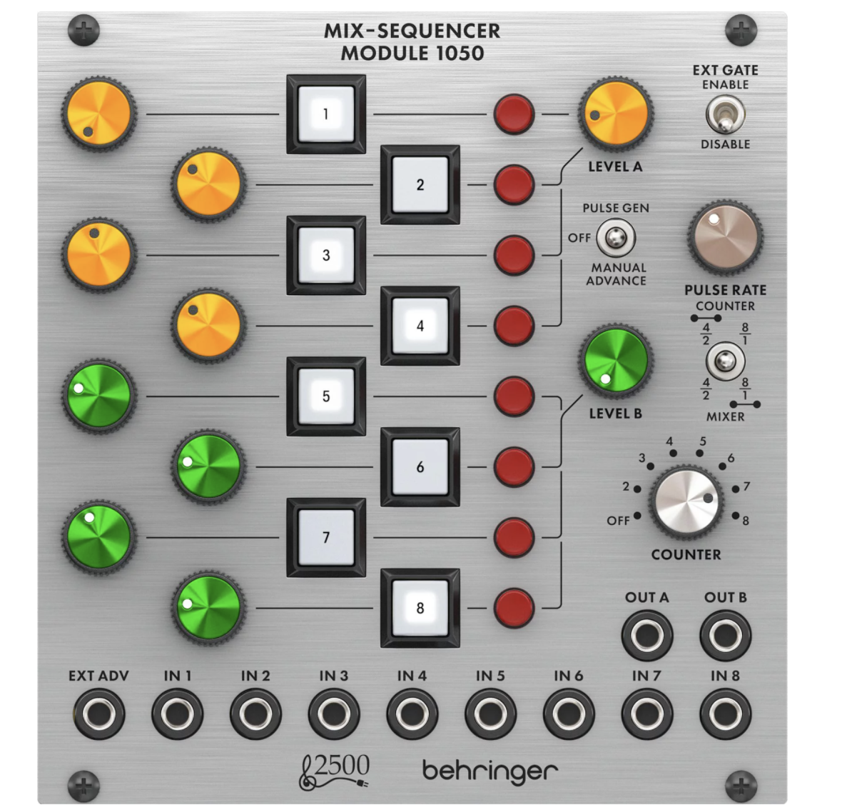 Behringer 1050 Mix-Sequencer Eurorack Module