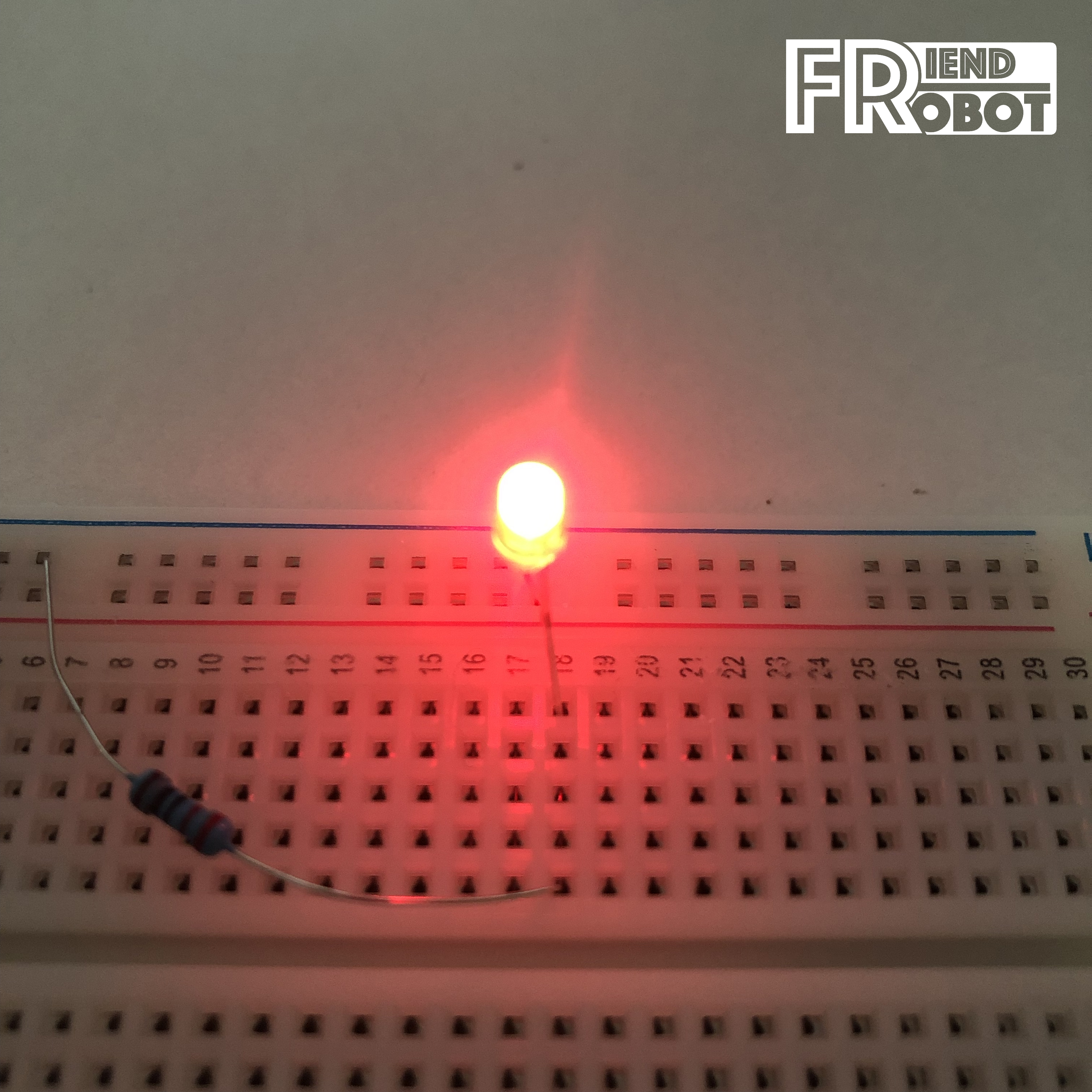 LED 3mm สีแดง