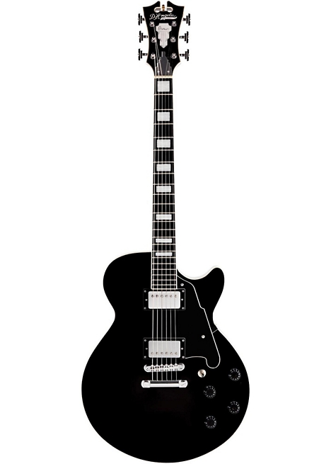 D Angelico Premier Series SS with Stop Tail Piece Non-F Hole Hollowbody Electric Guitar