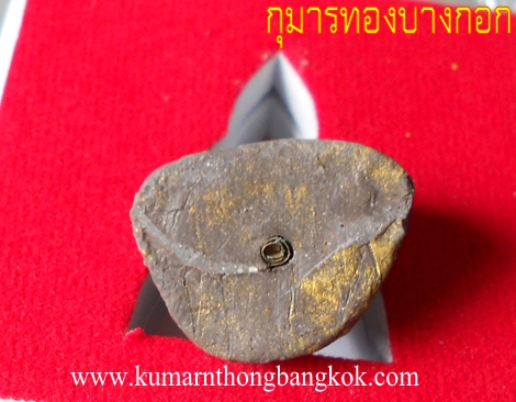 กุมารทองทรัพย์สมบัติ หลวงพ่อจืด วัดโพธิเศรษฐีวนาราม จ.นครปฐม ปี 52 ขนาดพกพา 1 นิ้ว