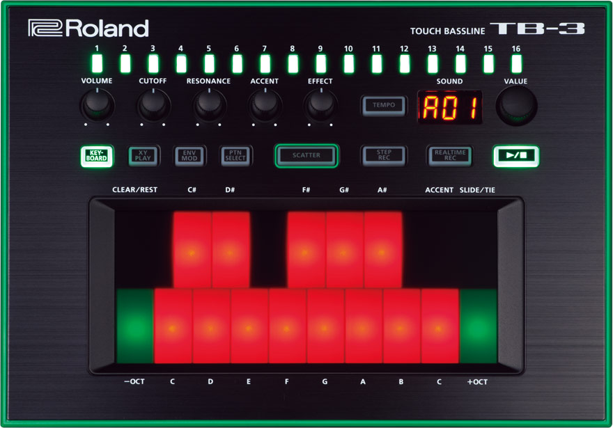 Roland TB-3 Touch Bassline