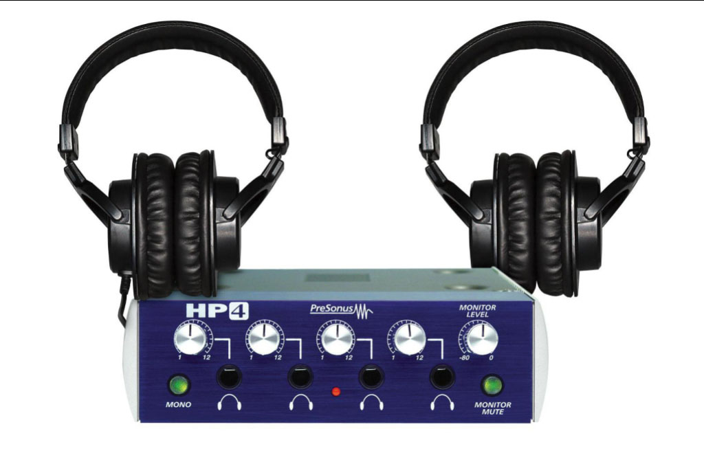 TASCAM HP4 TH-200X Headphone Package