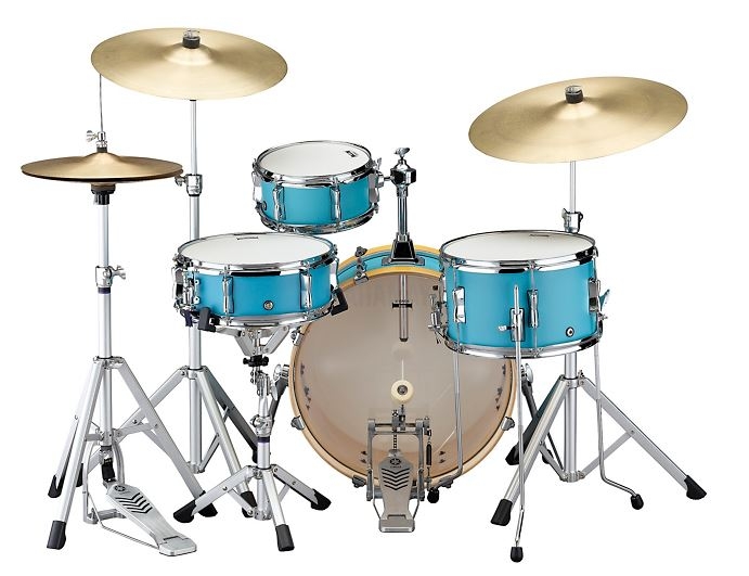 Yamaha Stage Custom Hip 4-Piece Shell Pack Matte Surf Green