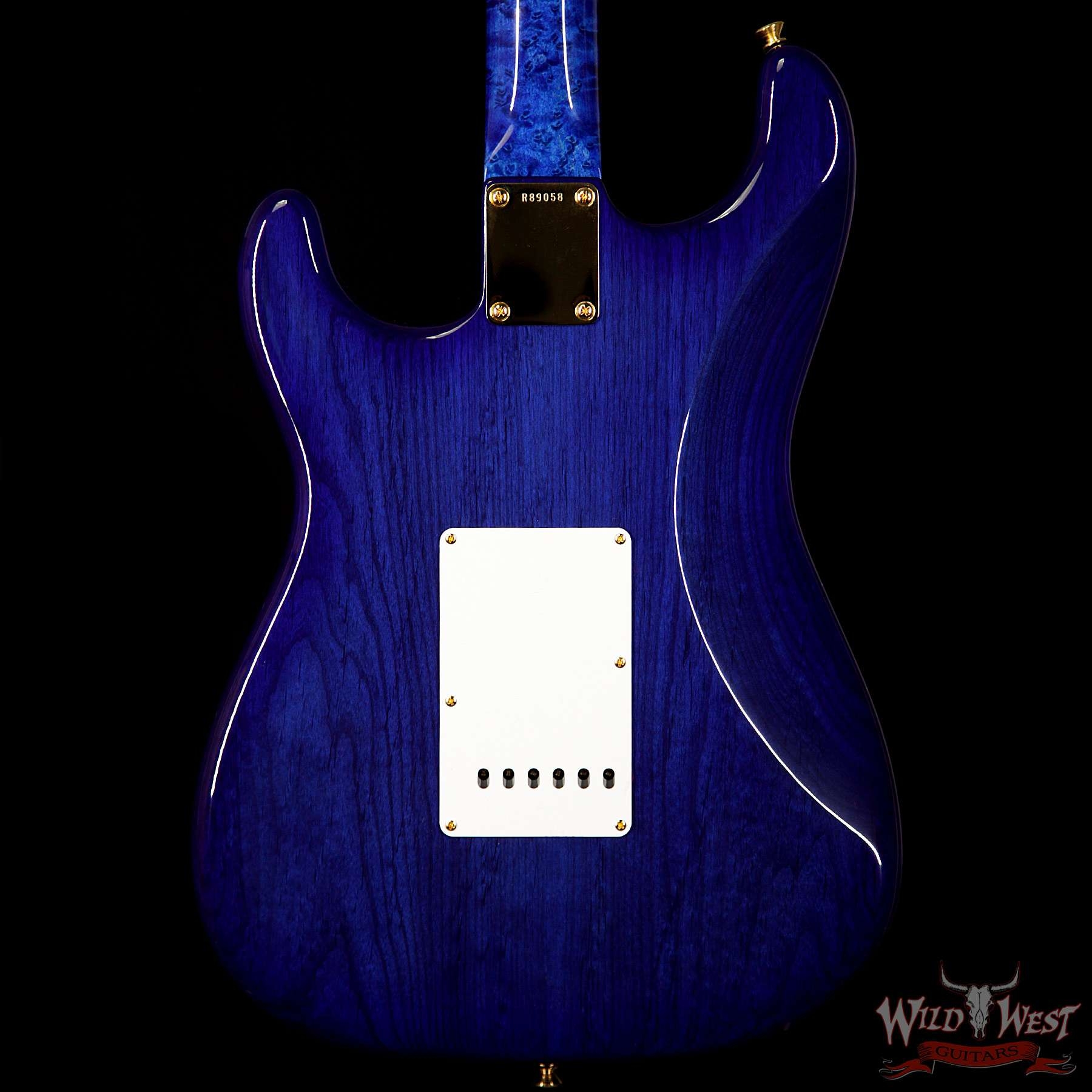 Fender Custom Shop Masterbuilt Yuriy Shishkov 1956 Stratocaster NOS Flame Top - Royal Blue