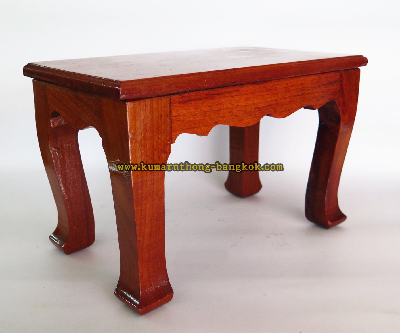 โต๊ะไม้ ฐานวางพระ ไม้แดง ขนาดใหญ่ กว้าง 10นิ้ว สูง 6นิ้ว (เหมาะสำหรับวางพระบูชา กุมารทอง วัตถุมงคล ขนาดใหญ่)